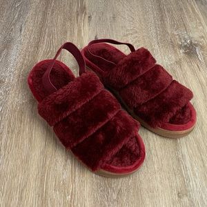 Women's Sonoma Goods For Life® Faux Fur Slide Slipper with Backstrap